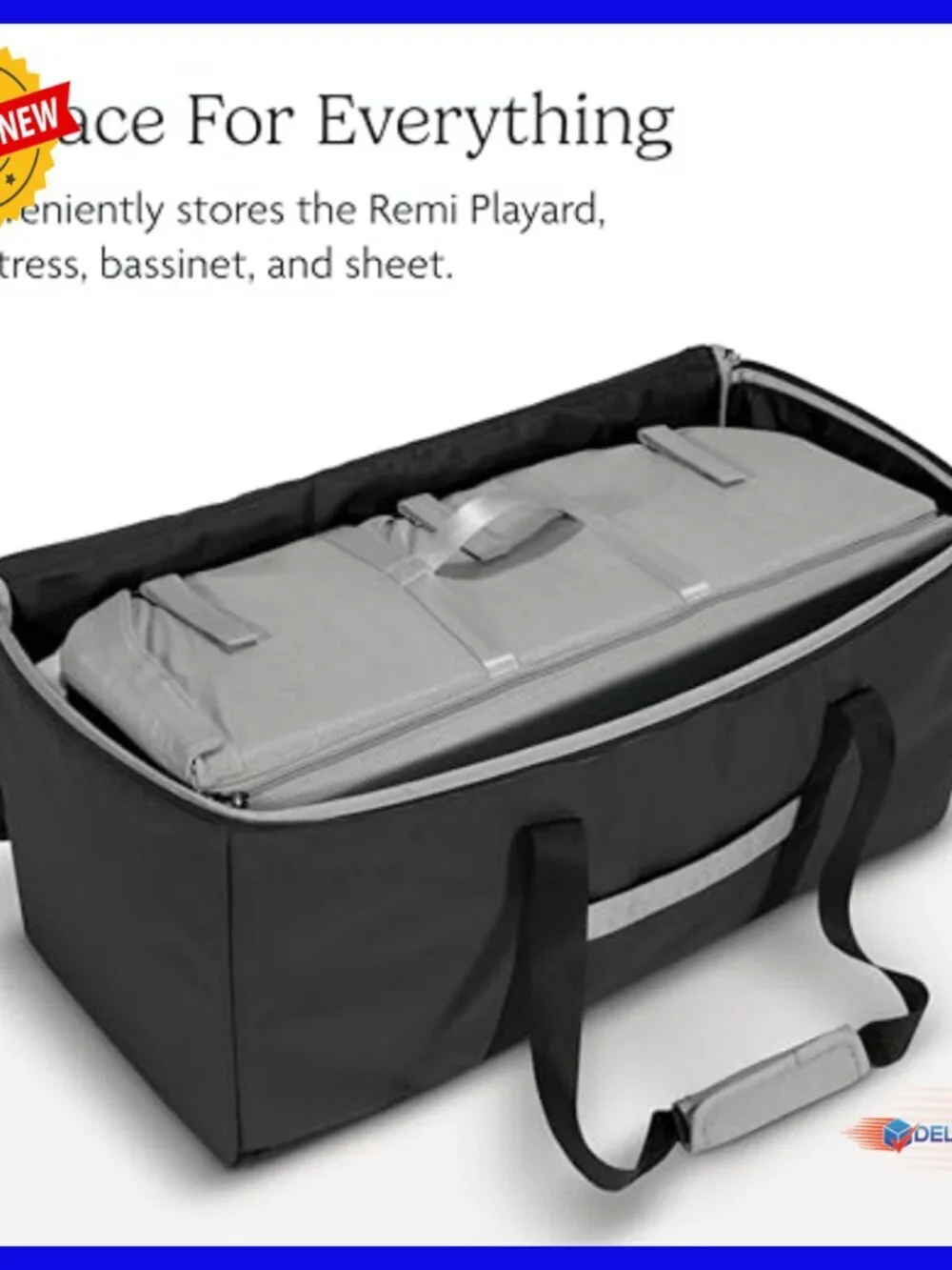 Durable Travel Bag for Playard with Handles, Padded Protection